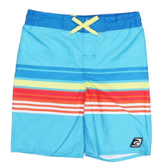 Laguna B Other - Laguna Big Boys M/10-12 UPF 50 Malibu Run Striped Swim Trunks Bathing Suit NWT